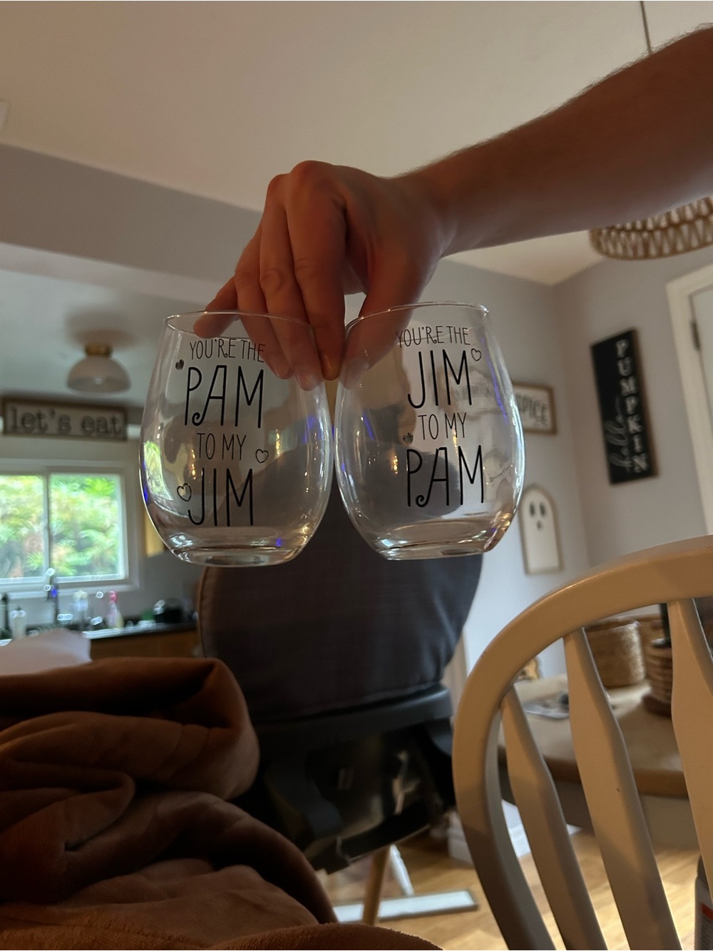 The Office - Stemless Wine Glass Set